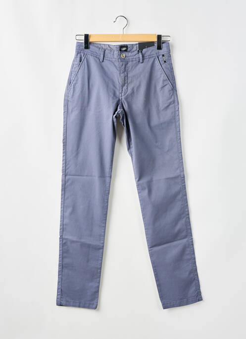 Pantalon chino gris clair DELAHAYE pour homme