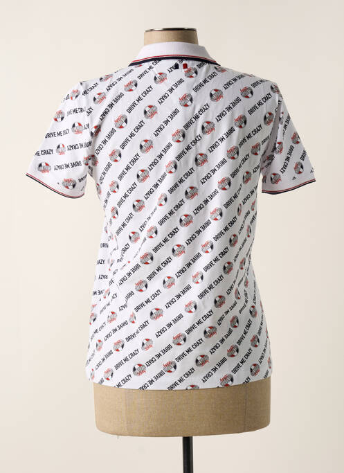 Polo blanc DELAHAYE pour femme