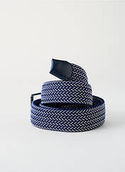 Ceinture bleu marine DELAHAYE pour homme seconde vue