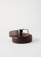 Ceinture marron DELAHAYE pour homme seconde vue