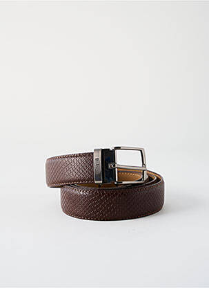 Ceinture marron DELAHAYE pour homme