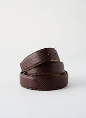 Ceinture marron DELAHAYE pour homme seconde vue