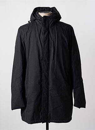 Parka noir DELAHAYE homme