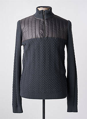 Pull bleu fluo DELAHAYE homme