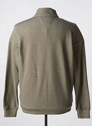 Gilet manches longues vert fonce DELAHAYE homme