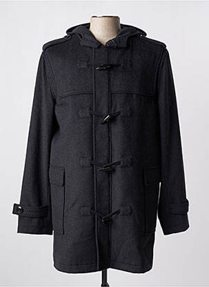 Manteau long gris DELAHAYE homme