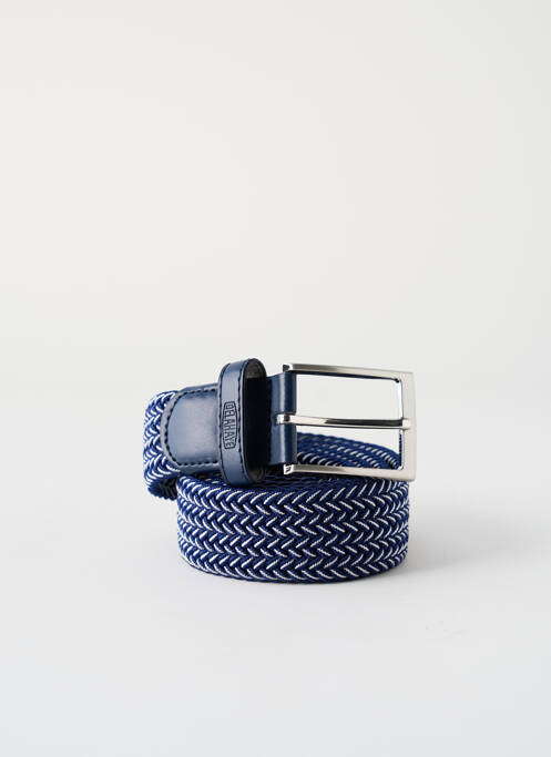 Ceinture bleu marine DELAHAYE pour homme