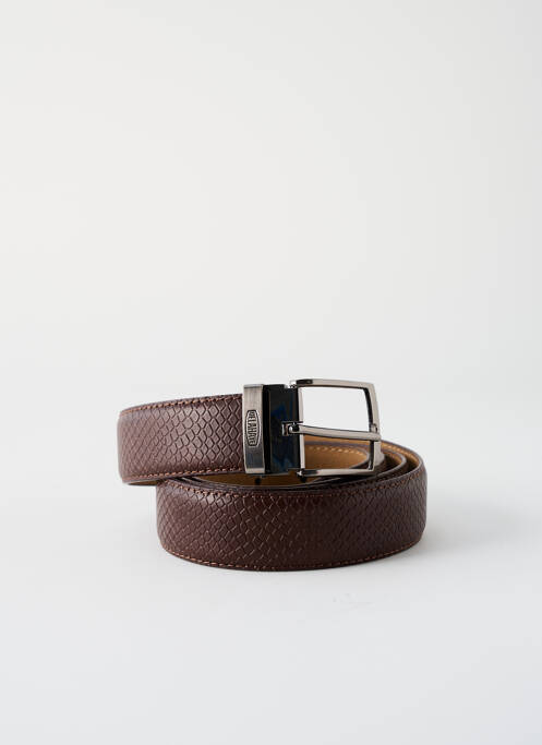 Ceinture marron DELAHAYE pour homme