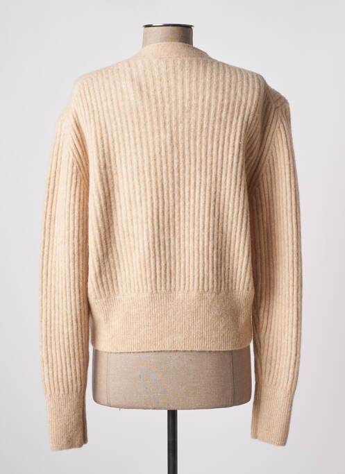 Gilet manches longues gris multicolore DELAHAYE pour femme