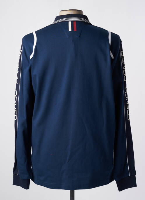 Polo bleu petrole DELAHAYE pour homme