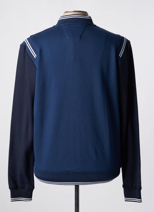 Veste casual bleu petrole DELAHAYE pour homme