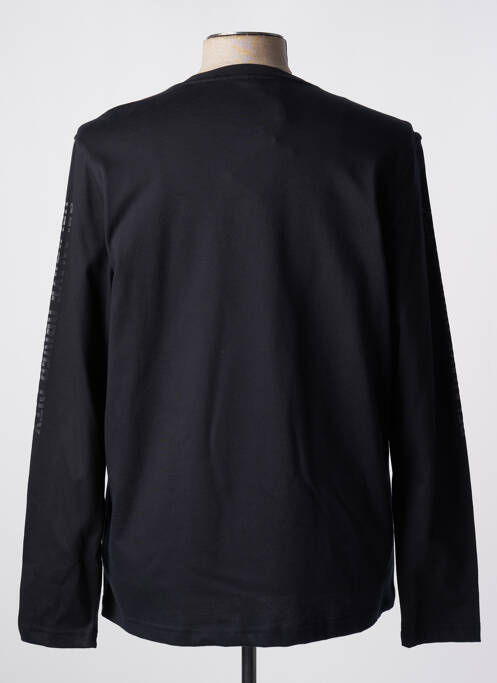 T-shirt noir DELAHAYE pour homme