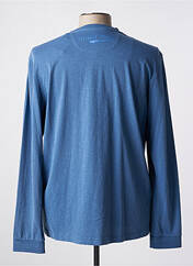 Sweat-shirt bleu electrique DELAHAYE pour homme seconde vue