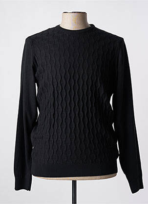 Pull noir DELAHAYE homme