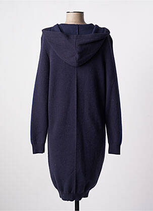Gilet manches longues bleu nuit DELAHAYE femme