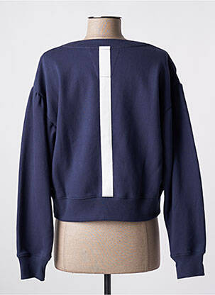 Sweat-shirt bleu nuit DELAHAYE femme