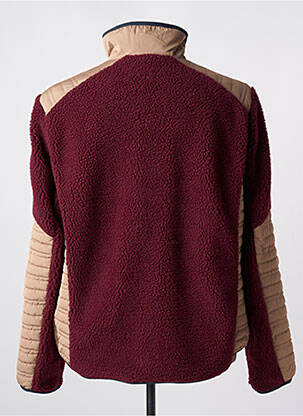 Blouson rouge grenat DELAHAYE homme