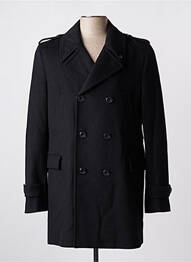 Manteau long noir DELAHAYE homme