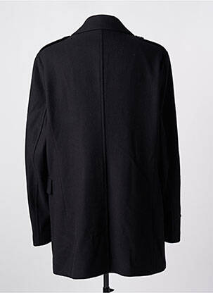 Manteau long noir DELAHAYE homme