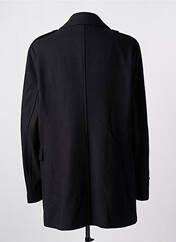 Manteau long noir DELAHAYE pour homme seconde vue