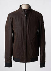 Blouson marron fonce DELAHAYE pour homme seconde vue