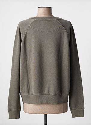 Sweat-shirt vert DELAHAYE femme
