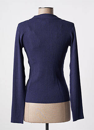 Pull bleu nuit DELAHAYE femme