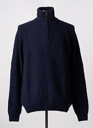 Pull bleu marine DELAHAYE homme