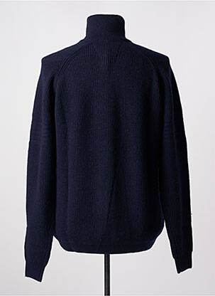 Pull bleu marine DELAHAYE homme
