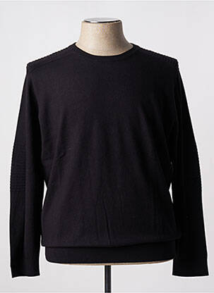Pull noir DELAHAYE homme