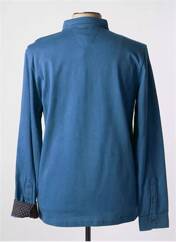 Polo bleu DELAHAYE pour homme seconde vue