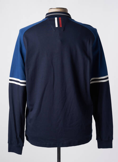 Polo bleu marine DELAHAYE pour homme