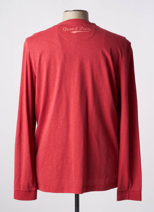 Sweat-shirt rouge DELAHAYE homme