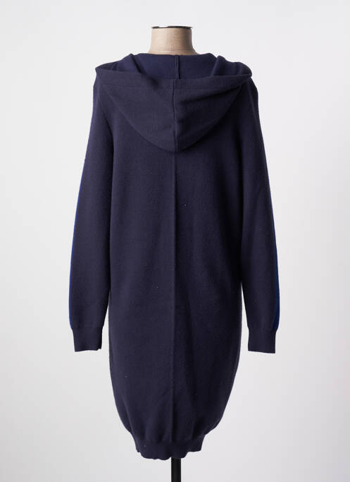 Gilet manches longues bleu nuit DELAHAYE pour femme