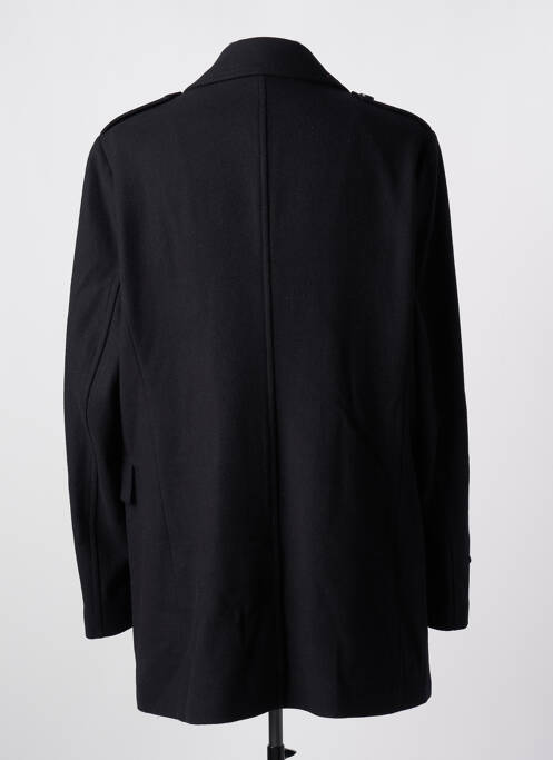 Manteau long noir DELAHAYE pour homme