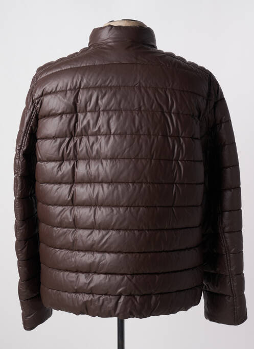 Doudoune marron fonce DELAHAYE pour homme