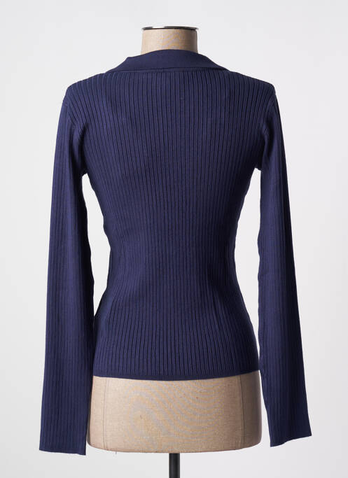 Pull bleu nuit DELAHAYE pour femme