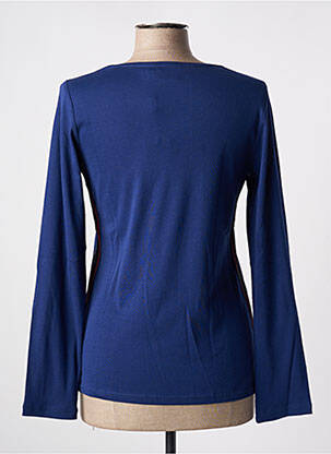 T-shirt bleu electrique DELAHAYE femme