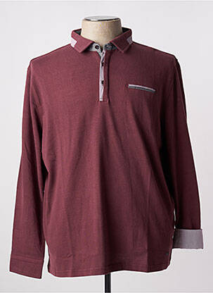 Polo prune DELAHAYE homme