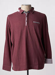 Polo prune DELAHAYE homme