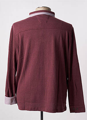 Polo prune DELAHAYE homme