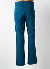 Pantalon chino bleu petrole DELAHAYE pour homme seconde vue