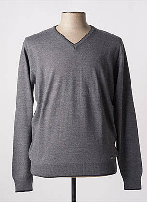 Pull gris DELAHAYE homme