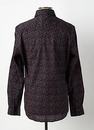 Chemise manches longues bleu DELAHAYE homme