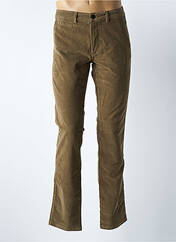 Pantalon chino tabac DELAHAYE pour homme seconde vue