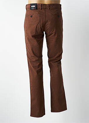 Pantalon chino marron fonce DELAHAYE homme