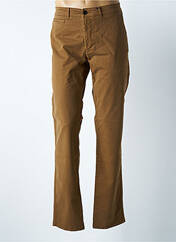 Pantalon chino gris clair DELAHAYE pour homme seconde vue