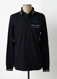 Polo noir DELAHAYE homme