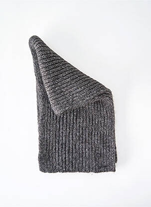 Echarpe anthracite DELAHAYE homme