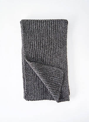 Echarpe anthracite DELAHAYE homme